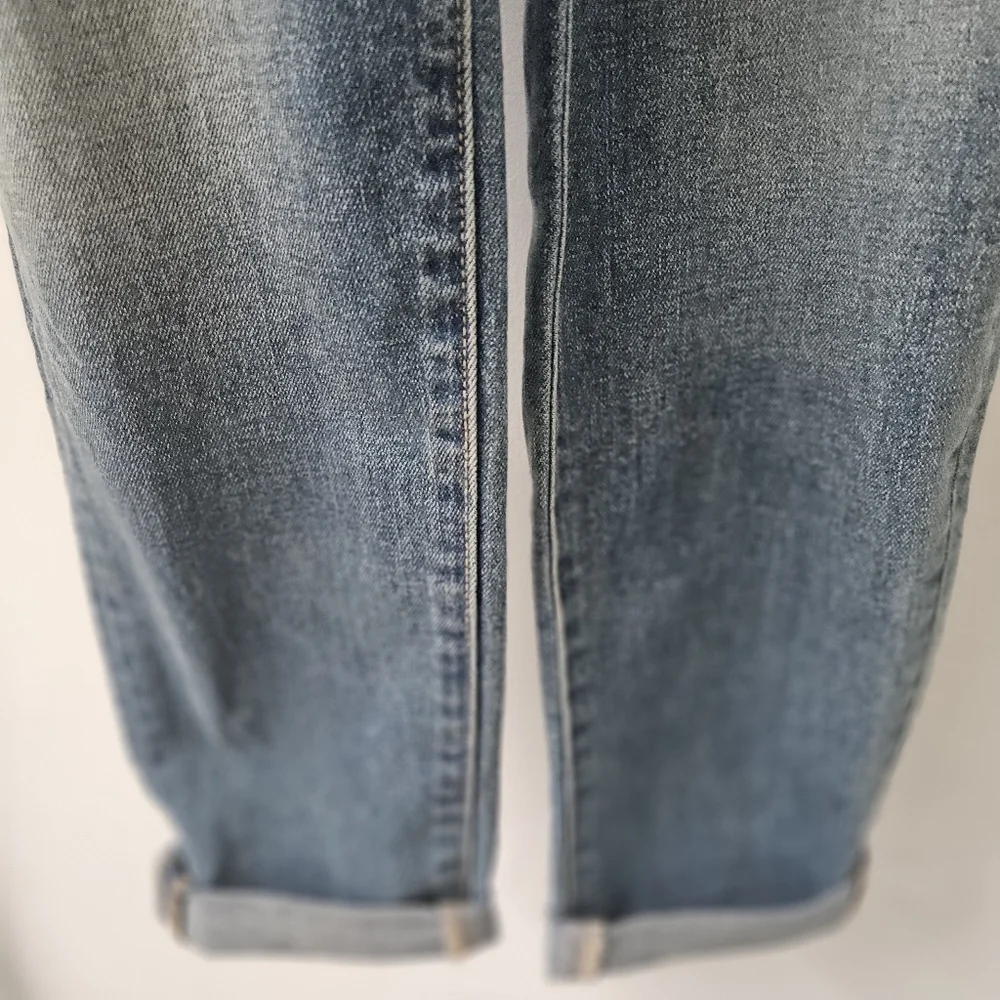 6  OLD NAVY BLUE DENIM OVERALLS WOMEN'S SIZE O - Picture 8 of 10